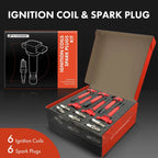 Ignition Coil and Iridium Platinum Spark Plug for Toyota Tacoma (2005–2015)