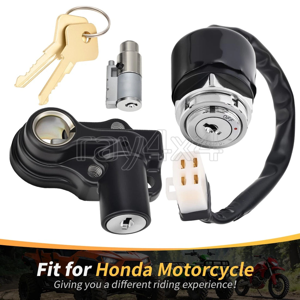 Ignition Key Switch Lock Set 2X for Honda CB 200-750 CL360 (1973–1978) 35010-374-671