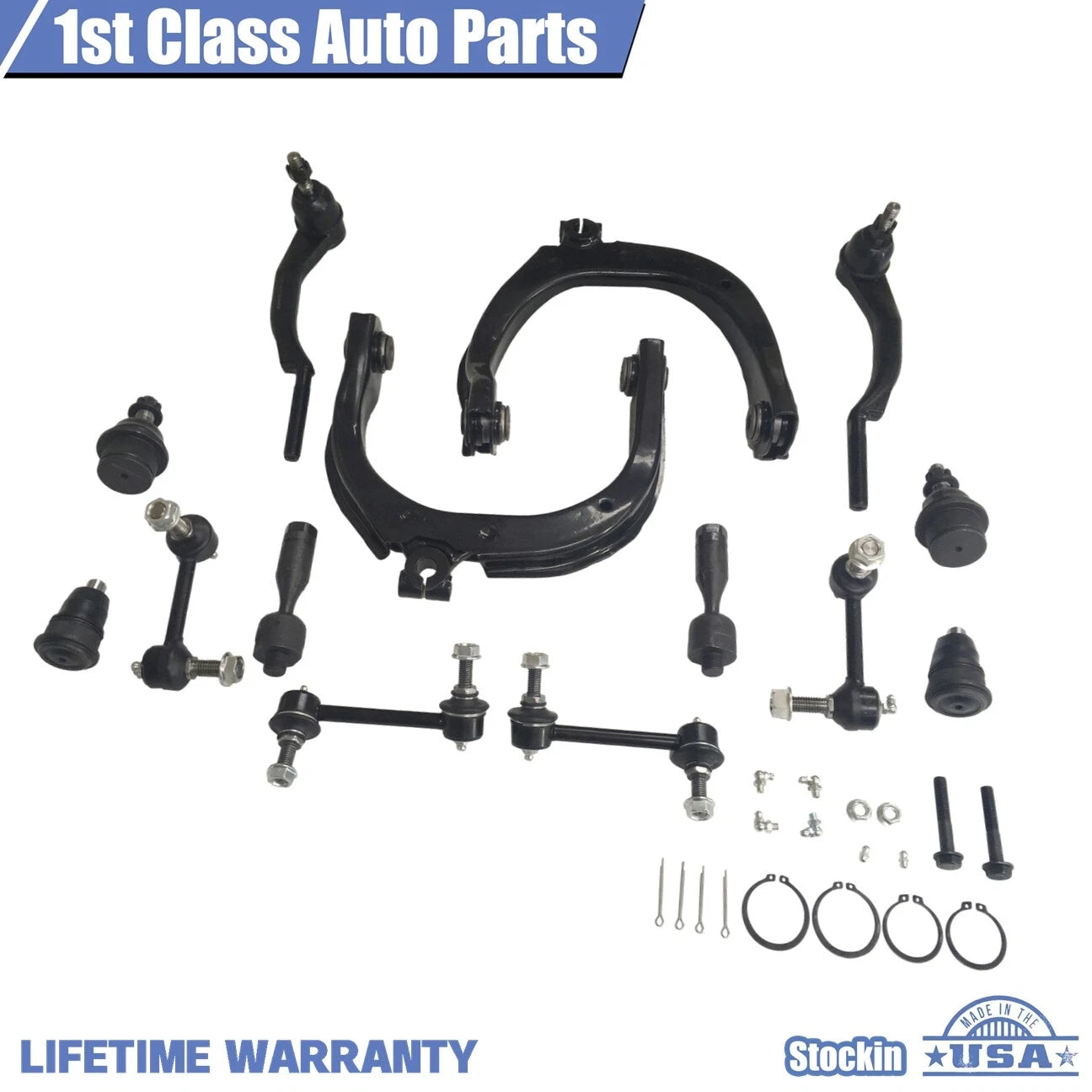 14pc Control Arm Ball Joint Kit for Buick Rainier (2004–2007)