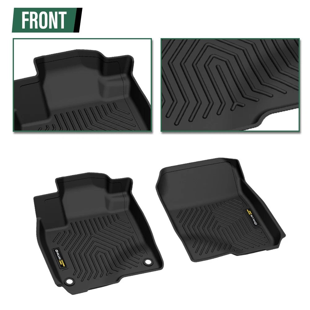 Set of 4 All Weather TPE Floor Mats for Honda HR-V (2023–2024)