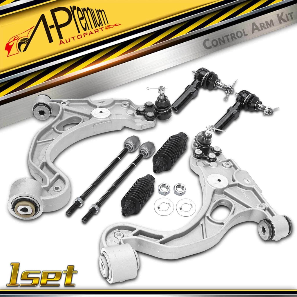 Set of 8 Control Arms with Ball Joints for Buick LeSabre Cadillac