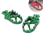 CNC Foot Pegs for Honda XR50R XR70R XR80R XR100R CRF80F CRF100F Z50R (2000–2023)