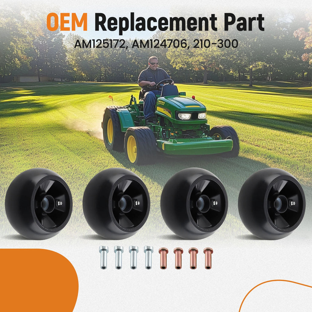 Deck Gauge Wheel Kit for AM125172 4 Pack for GT Series (2012–2016)