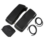 Dual 6"x9" Saddlebag Speaker Lids for Harley Touring Electra Glide (1994–2013)