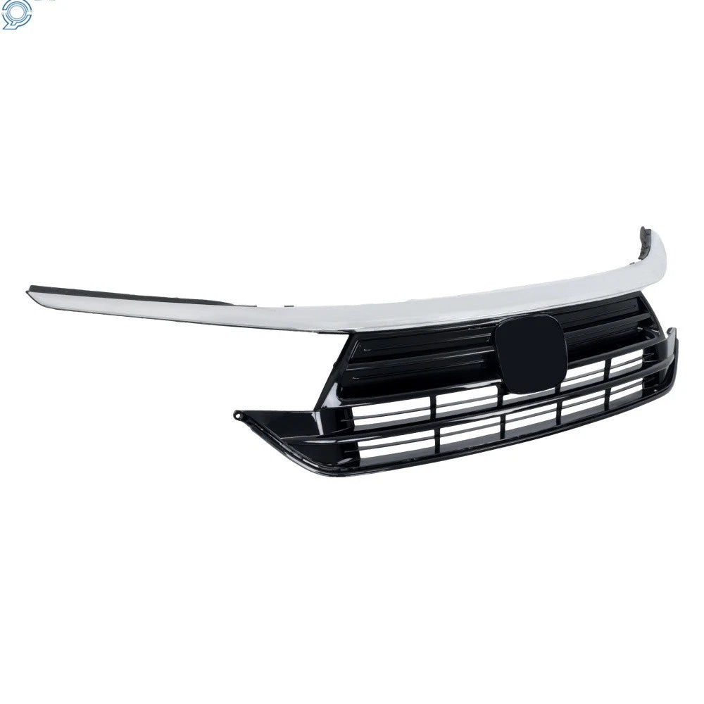 Front Bumper Upper Grille with Chrome Trim for Honda Odyssey (2021–2023)