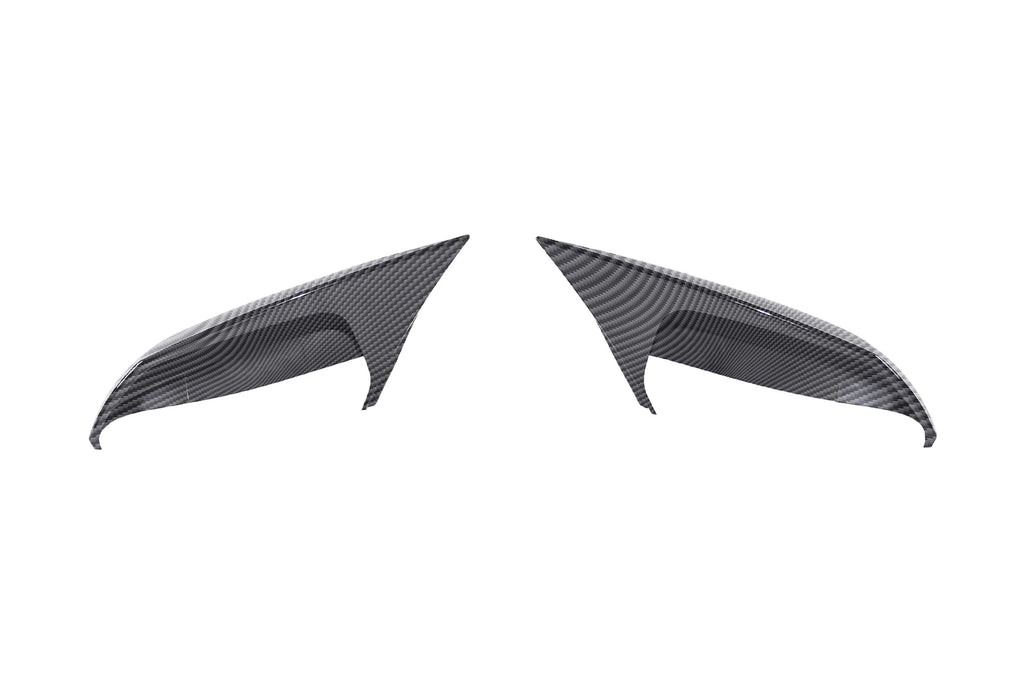Carbon Look Tape-On Side Mirror Cover Cap for Toyota Corolla (2020–2024)