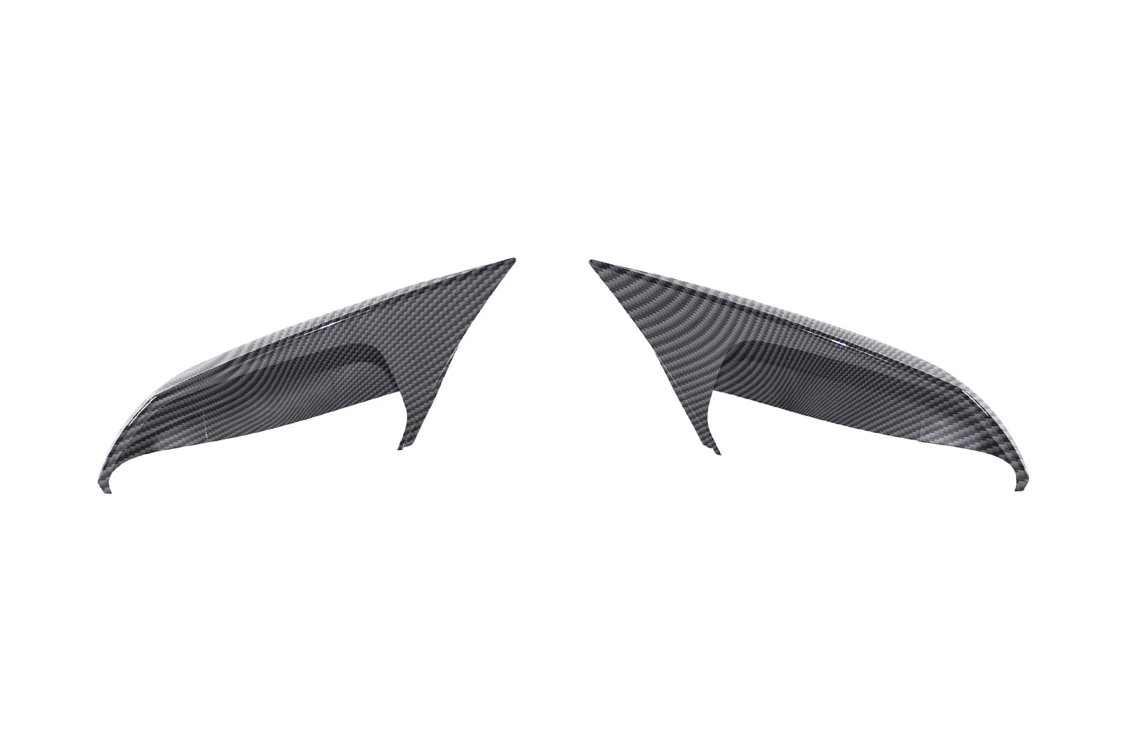 Carbon Look Tape-On Side Mirror Cover Cap for Toyota Corolla (2020–2024)