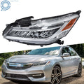 LED Headlight for Honda Accord Sedan (2016–2017) Chrome Housing Left Side