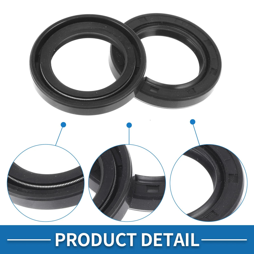 Set of 5 Oil Seal Rotary Shaft Seal Nitrile Rubber 25x37x6mm