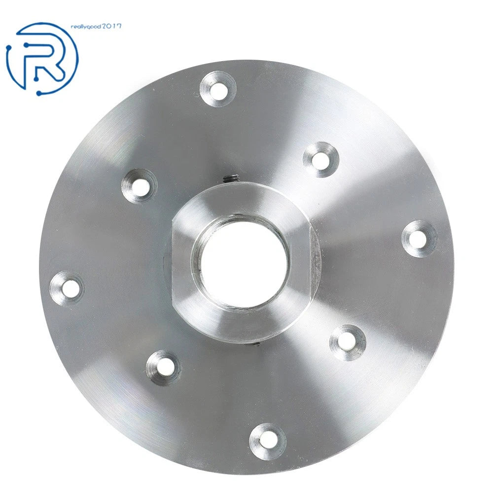 6 Inch Wood Lathe Face Plate for 1-1/4" × RH 8tpi (With Set Screws)