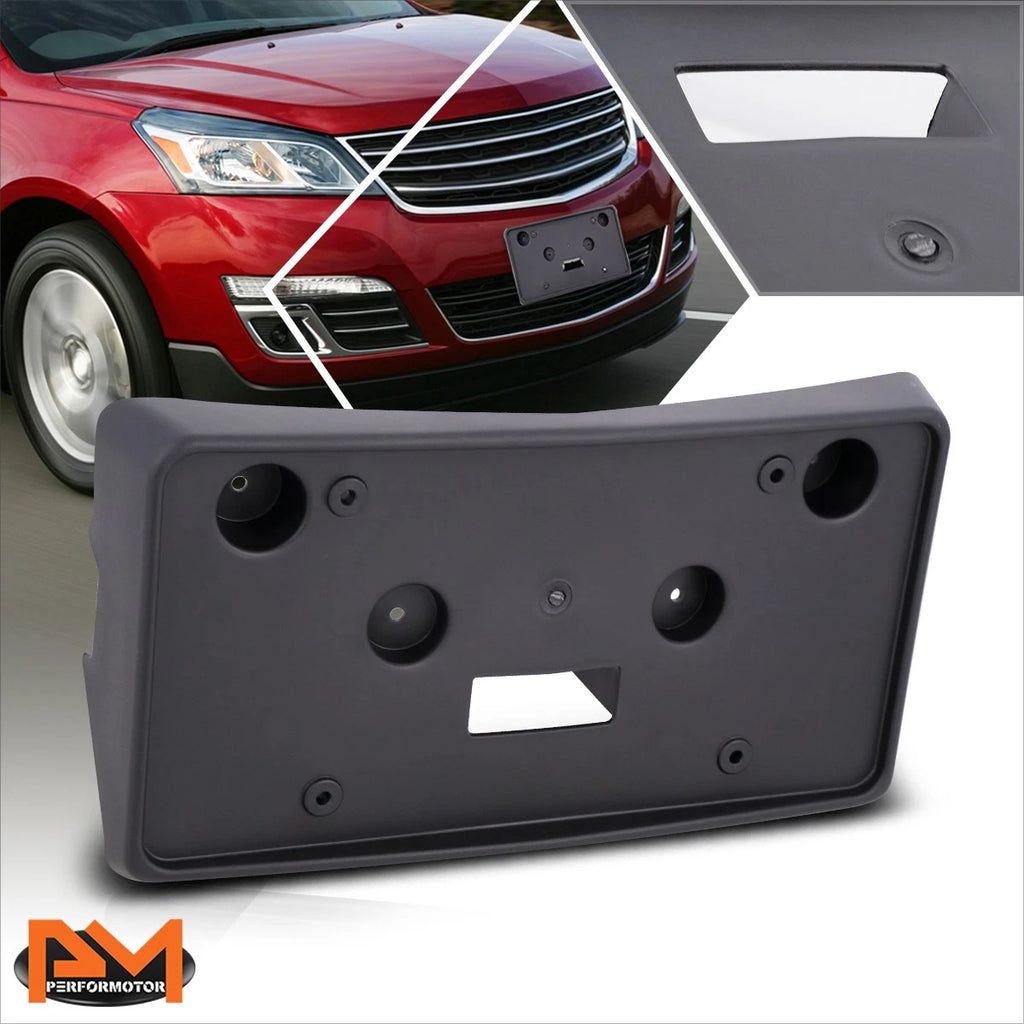 Tow Hook License Plate Mounting Bracket for Chevy Traverse (2009–2012)