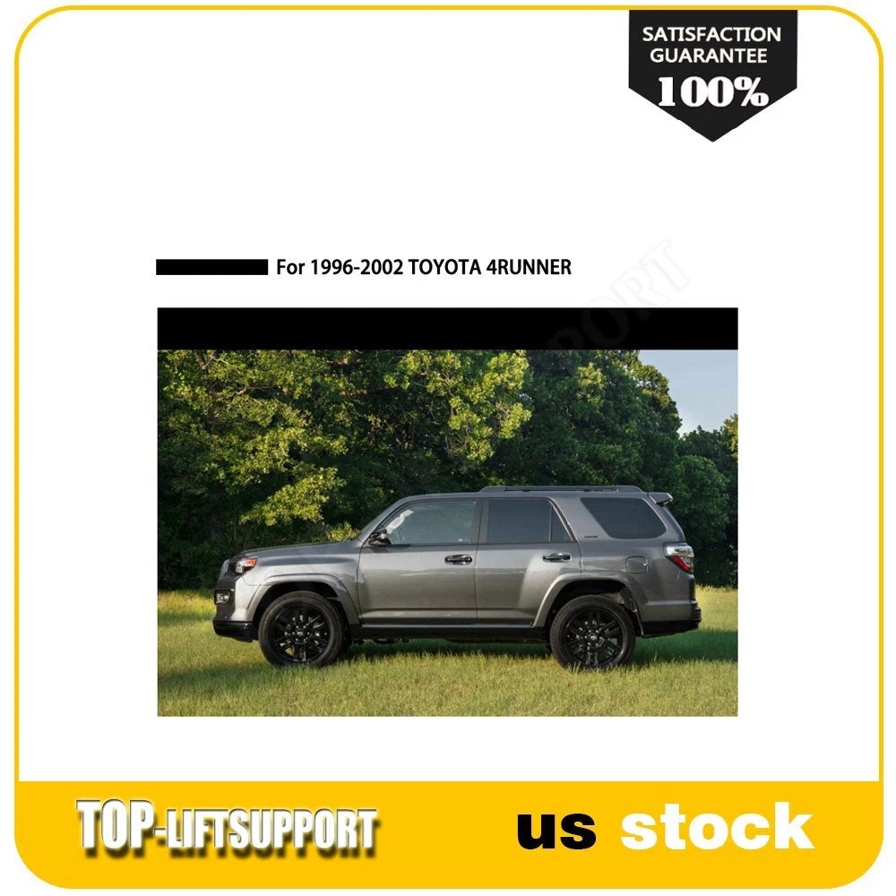 Wavy UV Window Visor Vent Shade Rain Guard for Toyota 4Runner (1996–2001)