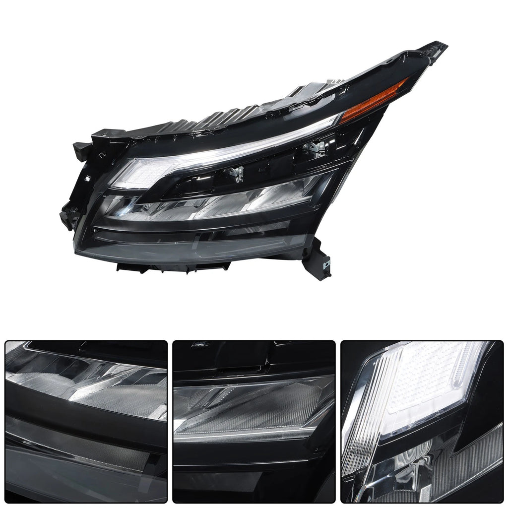 LED Headlight Driver Side Black Bezel for Nissan Pathfinder (2023–2024)
