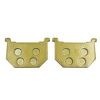 Set of 4 Semi Metallic Brake Pads for Suzuki GN400 GS1000 GV700GL (1978–1984)