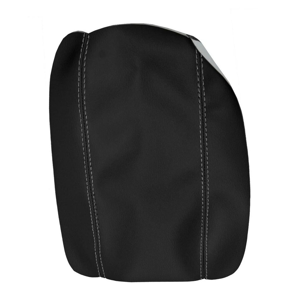 Armrest Cover for Ford F250 (2011–2016) Leather Gray Stitch