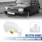 Coolant Radiator Reservoir Tank 21710-43B01 with Cap for Nissan Micra (1992–2002)