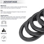 Set of 5 Oil Seal Rotary Shaft Seal for Various Models (80x105x10mm)
