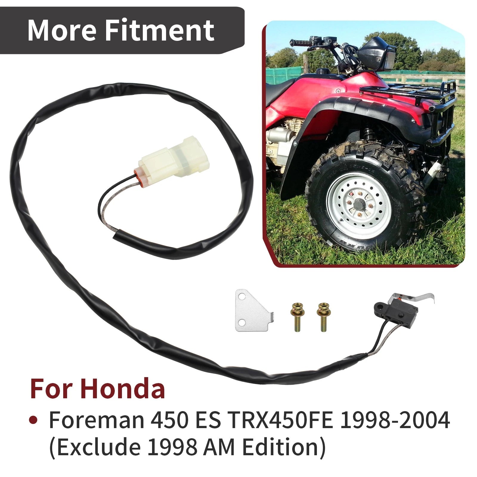 Reverse Switch for Honda Foreman 450 ES TRX450FE (1998–2004) 35370-HN0-A10