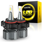 2X LED Fog Light Bulbs for Jaguar Jeep Ram Subaru Volkswagen (2010–2023)