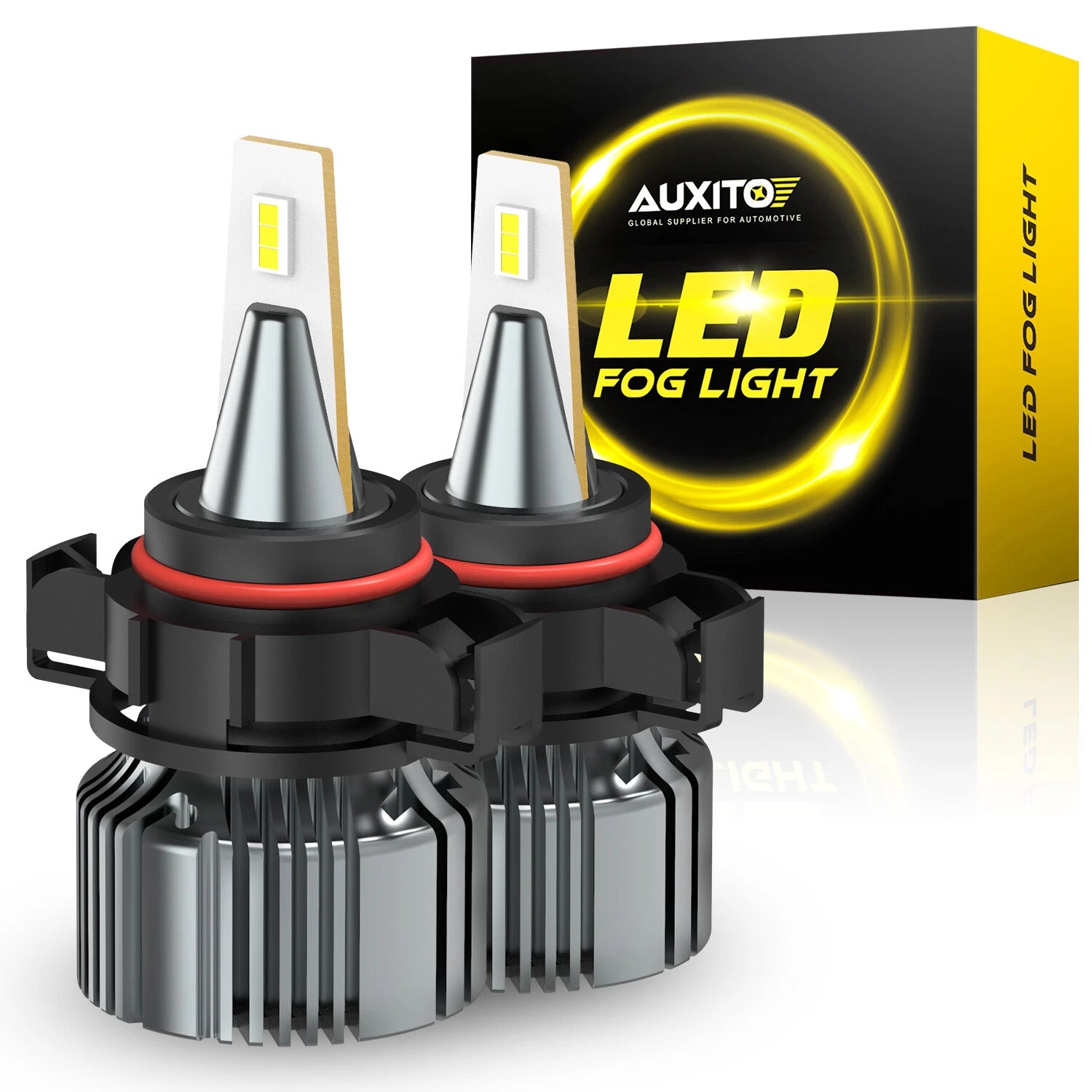 2X LED Fog Light Bulbs for Jaguar Jeep Ram Subaru Volkswagen (2010–2023)