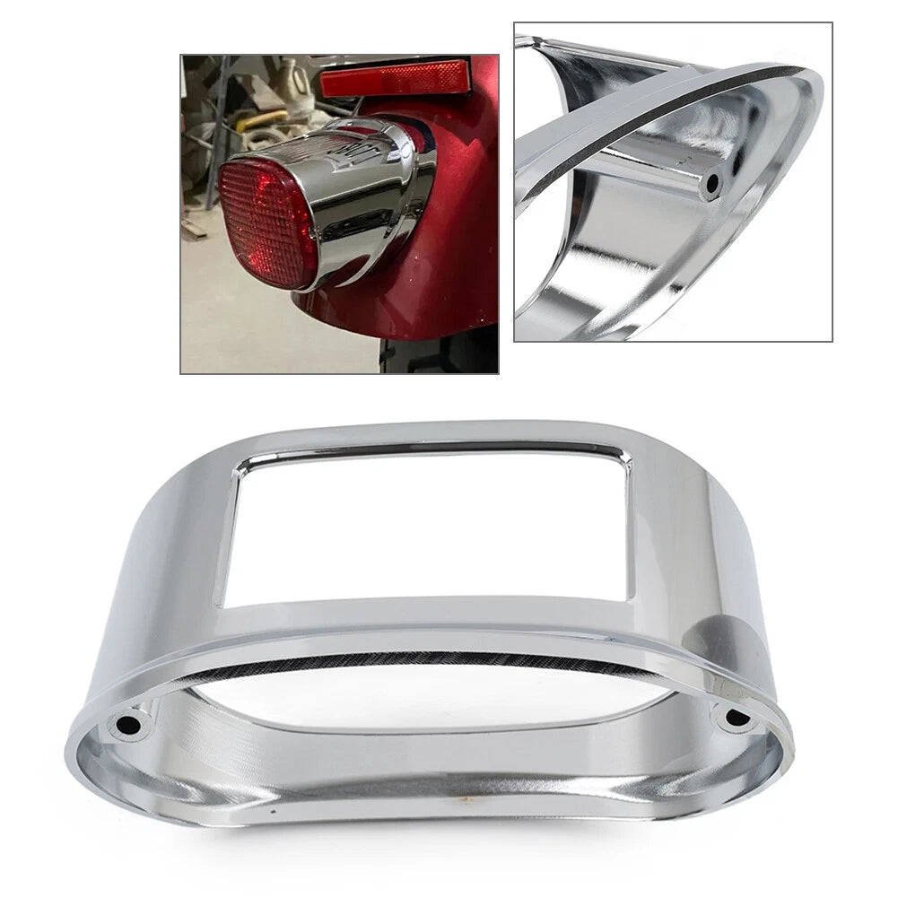 Brake Tail Light Cover for Harley Touring XL Dyna FLSTF FLHRC FLHTC (2000–2023)