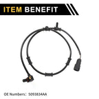 ABS Wheel Speed Sensor No. 5093834AA for Dodge Ram 3500 (2003–2005)