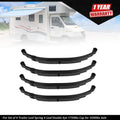 Set of 4 Leaf Springs for Trailer (3500 lbs Axle)