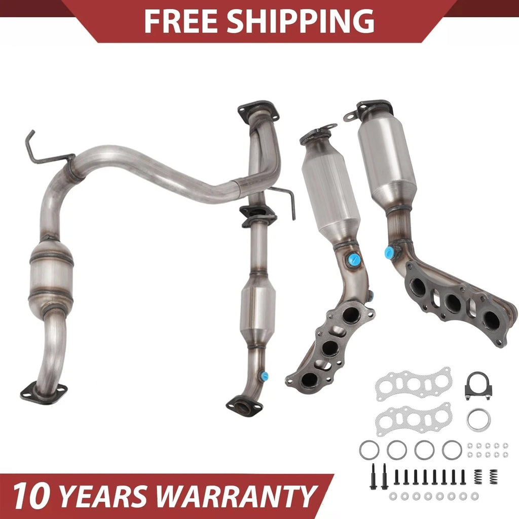 Catalytic Converters Set for Toyota Tacoma (2005–2011) V6 4.0L 4WD