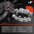 2X Front Brake Calipers with Bracket for Nissan Armada Titan Infiniti