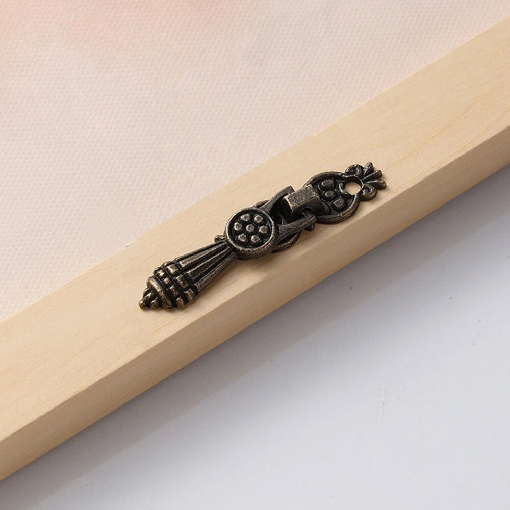 10pcs Antique Mini Jewelry Box Knob Pull Handle for Cabinet Drawer