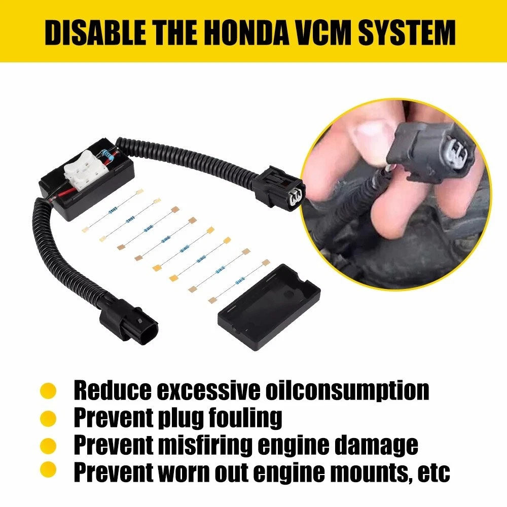 Muzzler VCM Harness Kit for Honda Ridgeline Odyssey Acura Pilot Accord V6 (2006–2021)