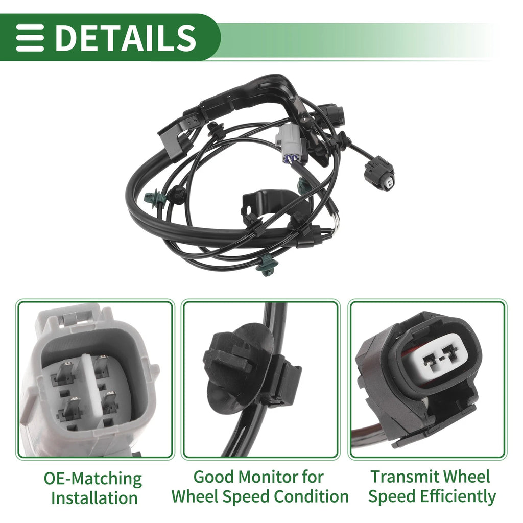 ABS Wheel Speed Sensor No. 8951660300 for Toyota 4Runner (2010–2021)