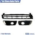 Front Lower Bumper Grill with Fog Light Covers for Chevy Malibu (2013–2015)