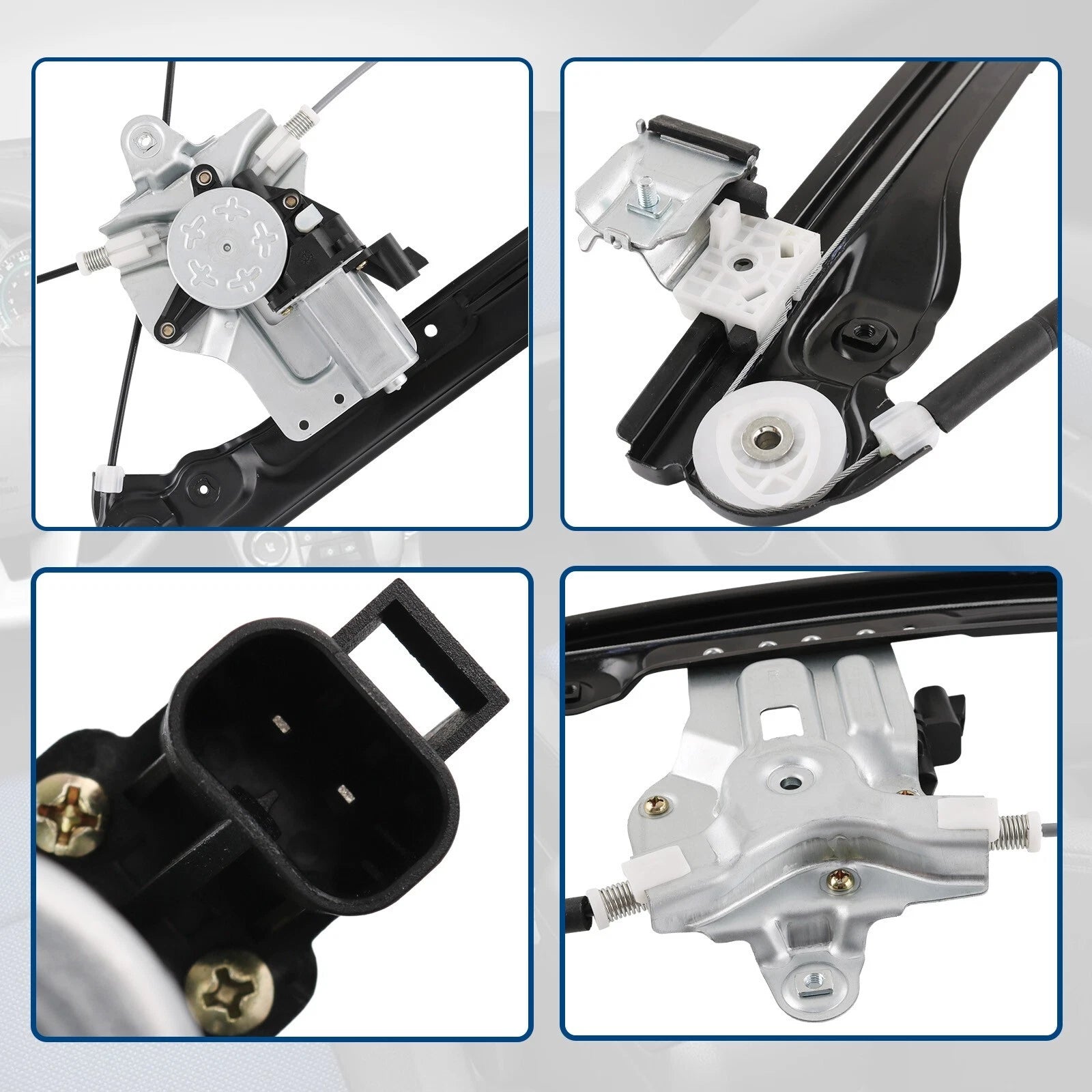 Front Right Window Regulator with Motor for Chevy Cruze (2011-2012)