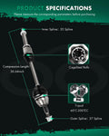 Front Right CV Axle Shaft for Ford Transit Connect (2014–2018)