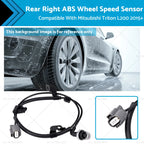 Rear Right ABS Wheel Speed Sensor for Mitsubishi Triton L200 (2015–2023)