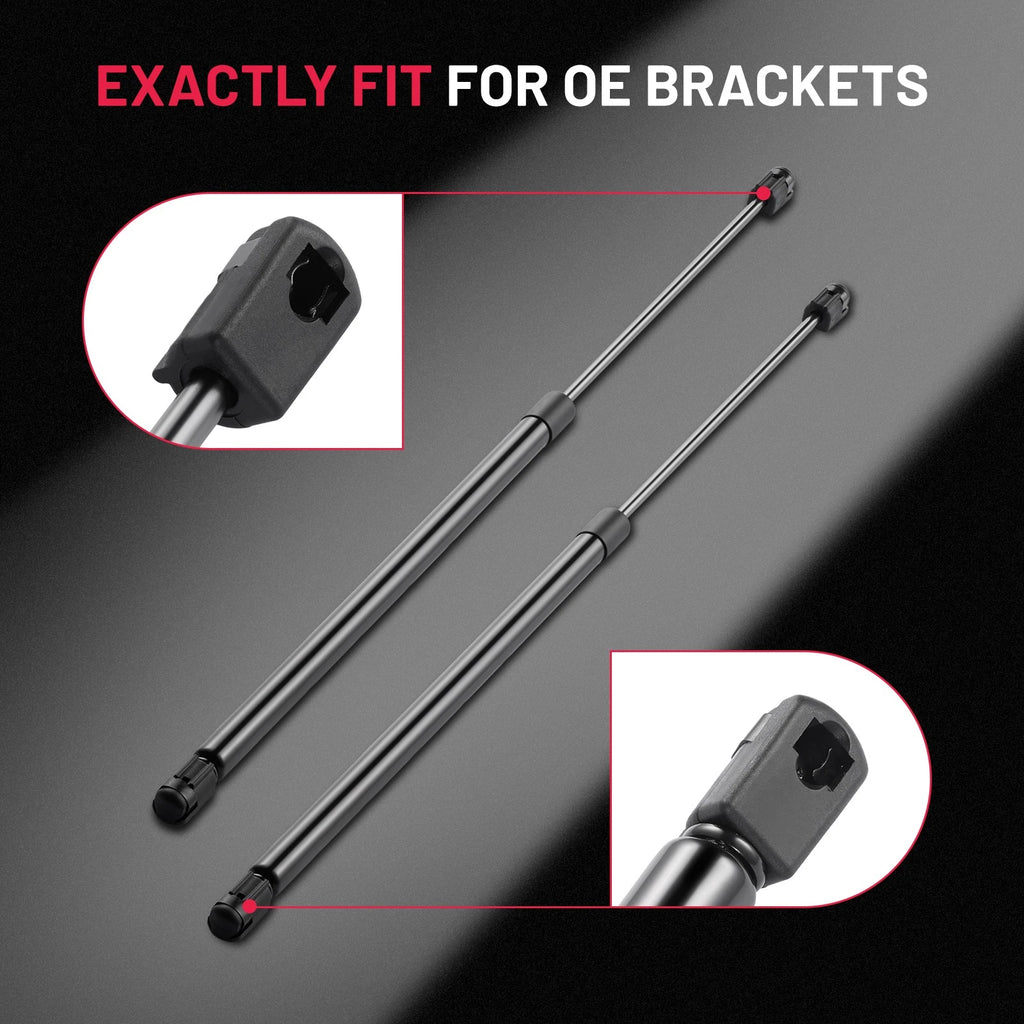 2x Rear Window Lift Supports for 2002-09 Chevy Trailblazer (2002–2009)