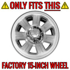 Wheel Skins Chrome Caps Full Covers for Ford Ranger (2000–2011) 7 Spoke