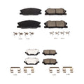 PowerStop Z17 Low-Dust Ceramic Disc Brake Pads Kit for Dodge Charger (2011–2023)