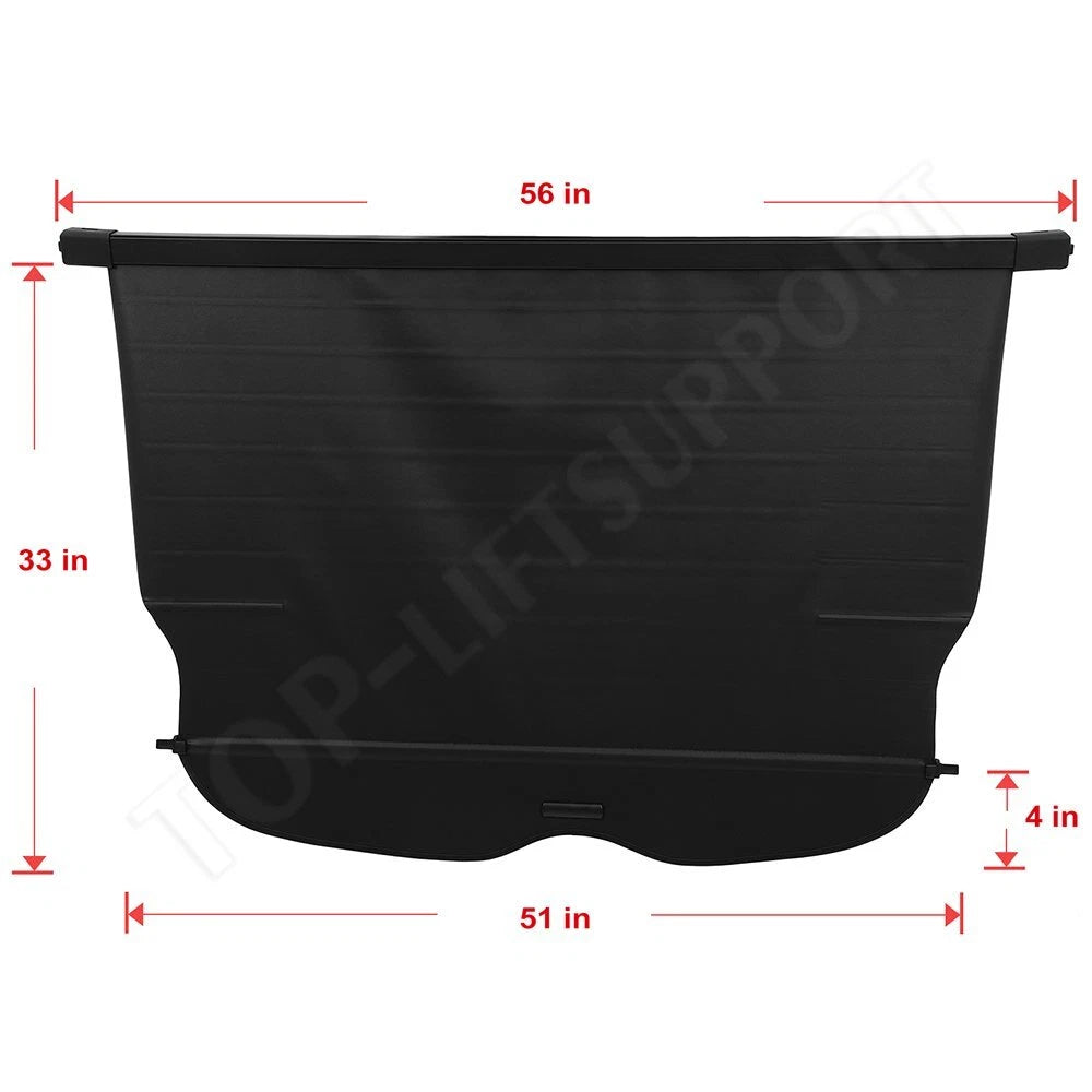 Retractable Rear Cargo Security Trunk Cover for Jeep Grand Cherokee (2011–2021)