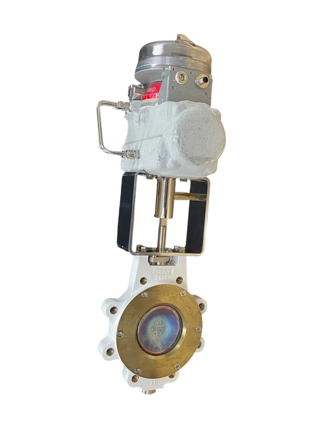 Bray S41 Butterfly Valve 4" w/ Actuator & Solenoid for Axium AN97 Controller