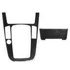 Carbon Fiber Gear Shift Panel Cover Trim for Audi A4 S4 A5 (2009-2023)