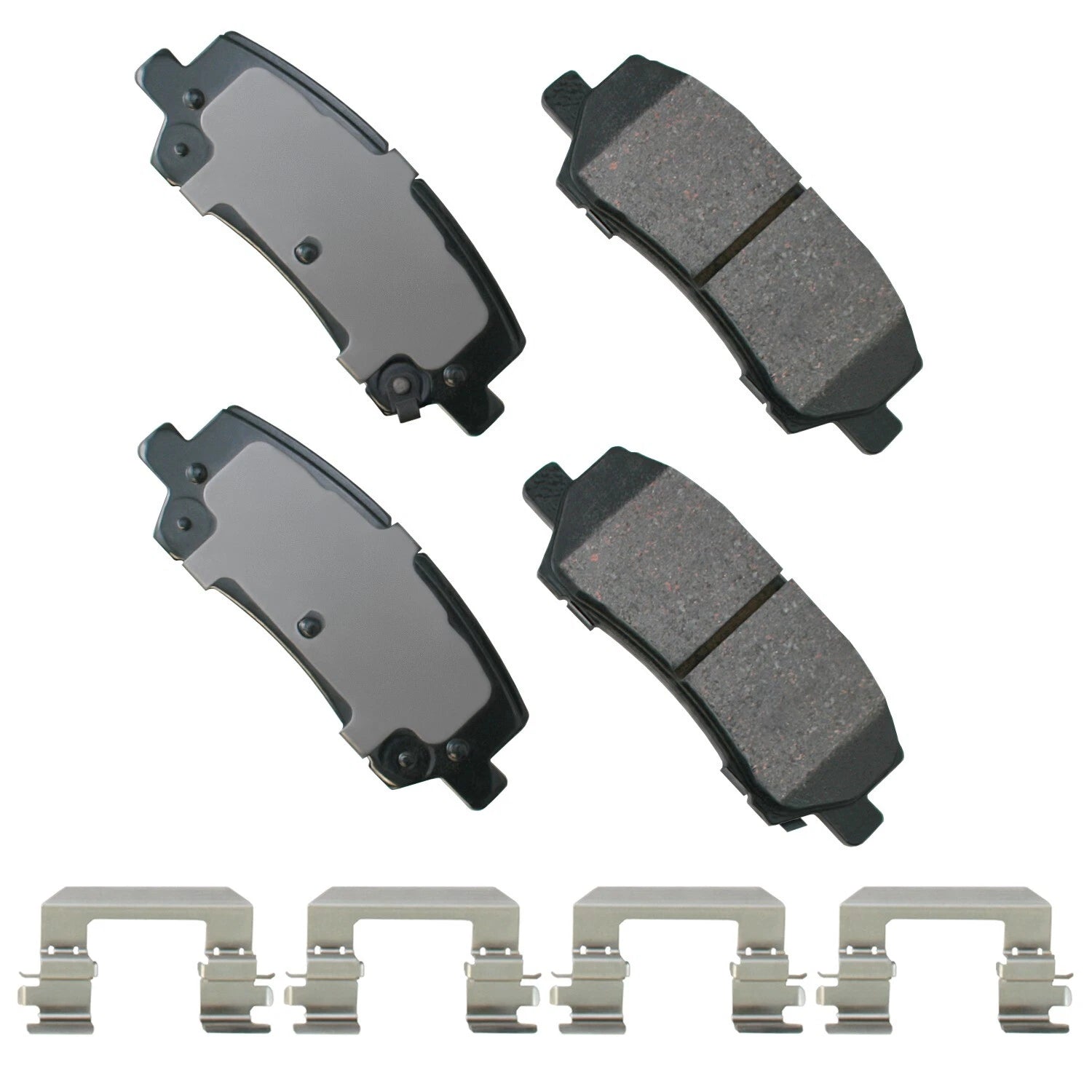 Akebono ProACT Ultra Premium Ceramic Brake Pads for (ACT1810)