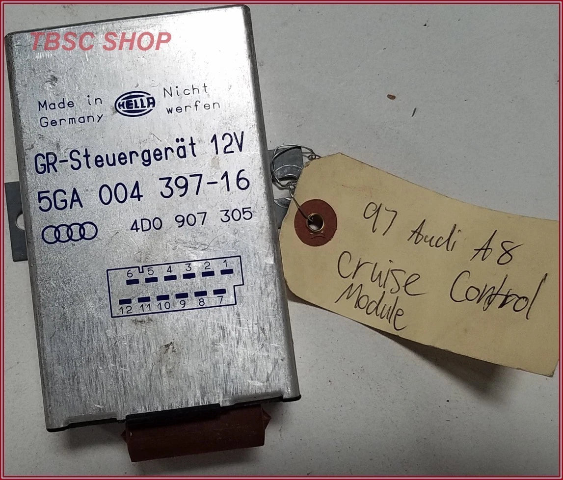 Cruise Control Module for Volkswagen Passat, Eurovan, Audi A4 A6 A8 S4 (1998–2005) 4D0907305