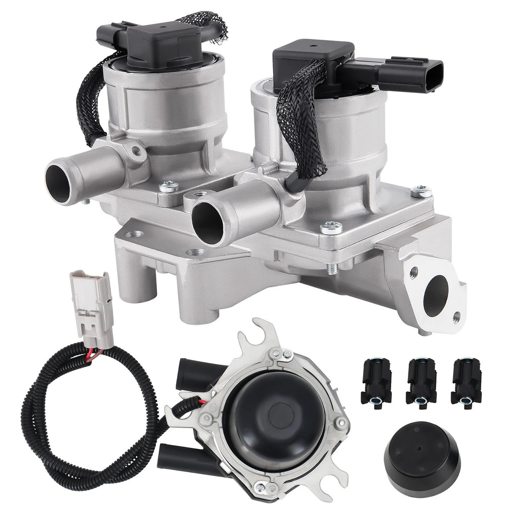 2Pcs Secondary Injection Air Pump & Check Valve for Toyota Sequoia (2001–2007) 176100S010