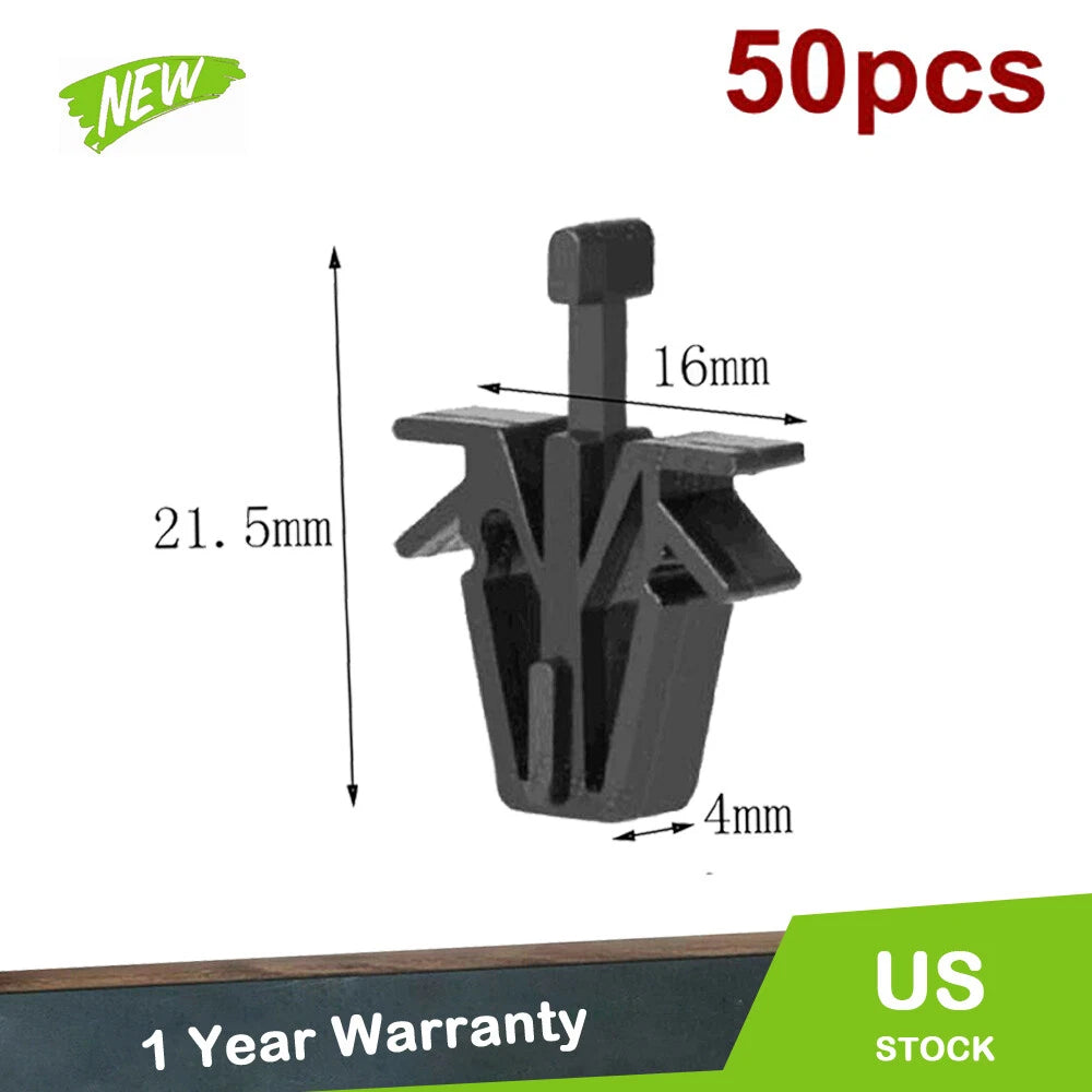 50pcs Grill Retainer Clips for Toyota Tacoma 4Runner (2005–2023)