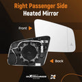 Blind Spot Mirror Glass Right Side for Mercedes Benz Class B C W204 (2012–2015) A2128102921