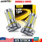 2X AUXITO 5202 LED Fog Light Bulbs Super Bright 6500K for