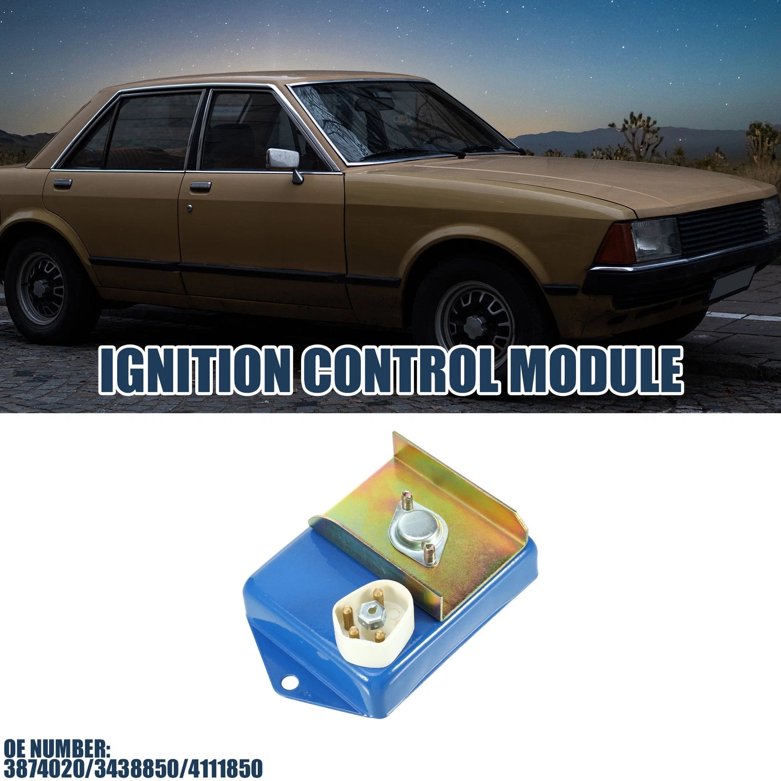 Ignition Control Module No. 3874020 for Chrysler Cordoba, Dodge Aspen 