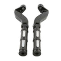 Black Rear Passenger Footpeg Pedal for Harley Touring Electra Glide (1993–2024)